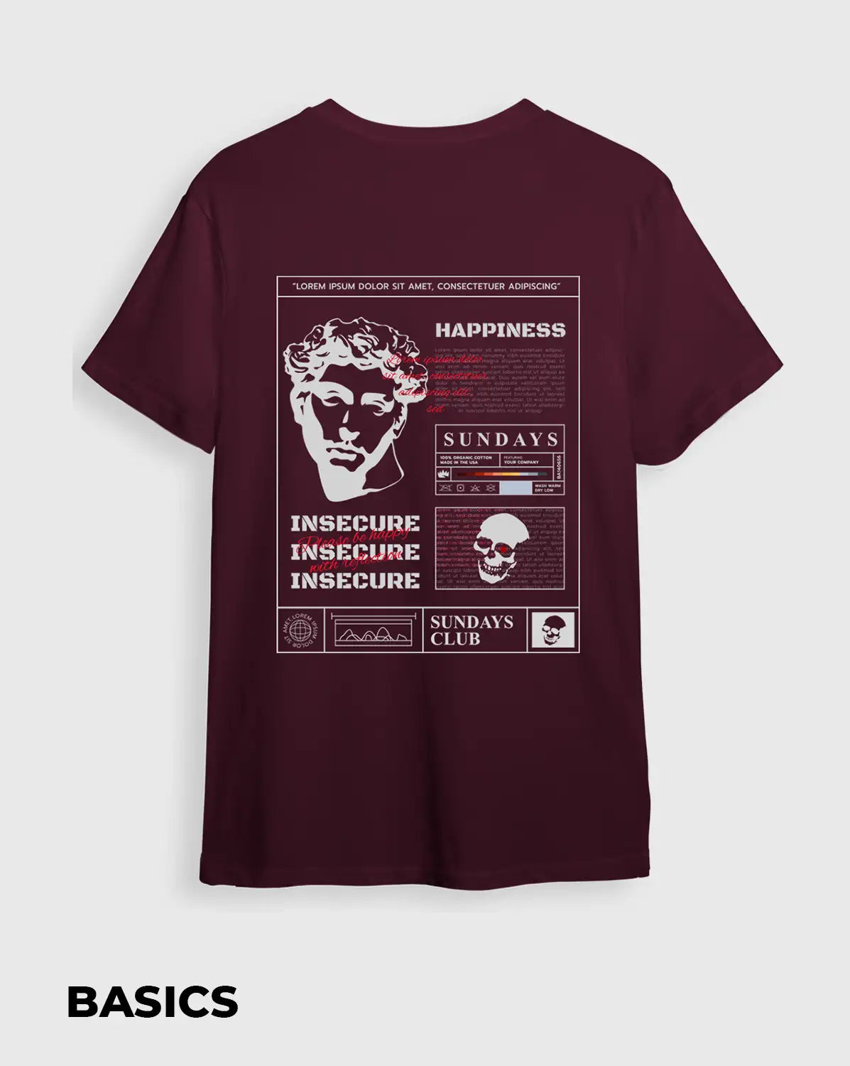 Camiseta Vino Insecure (UNISEX)