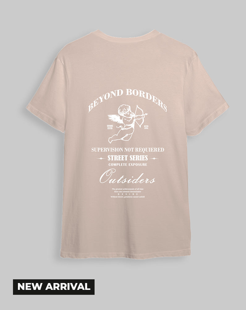 Camiseta beige Cupido (UNISEX)