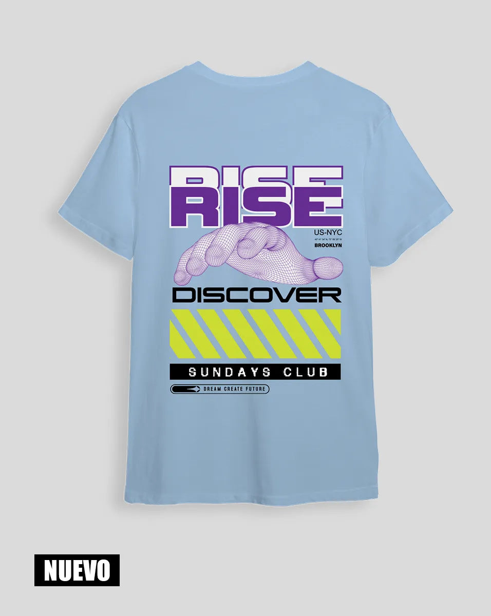 Camiseta Celeste Rise (UNISEX)