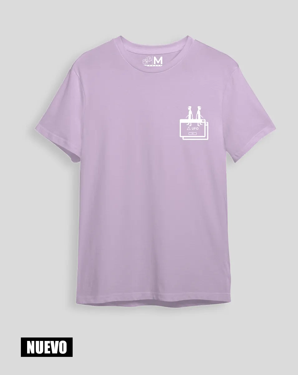 Camiseta Lila UFO (UNISEX)