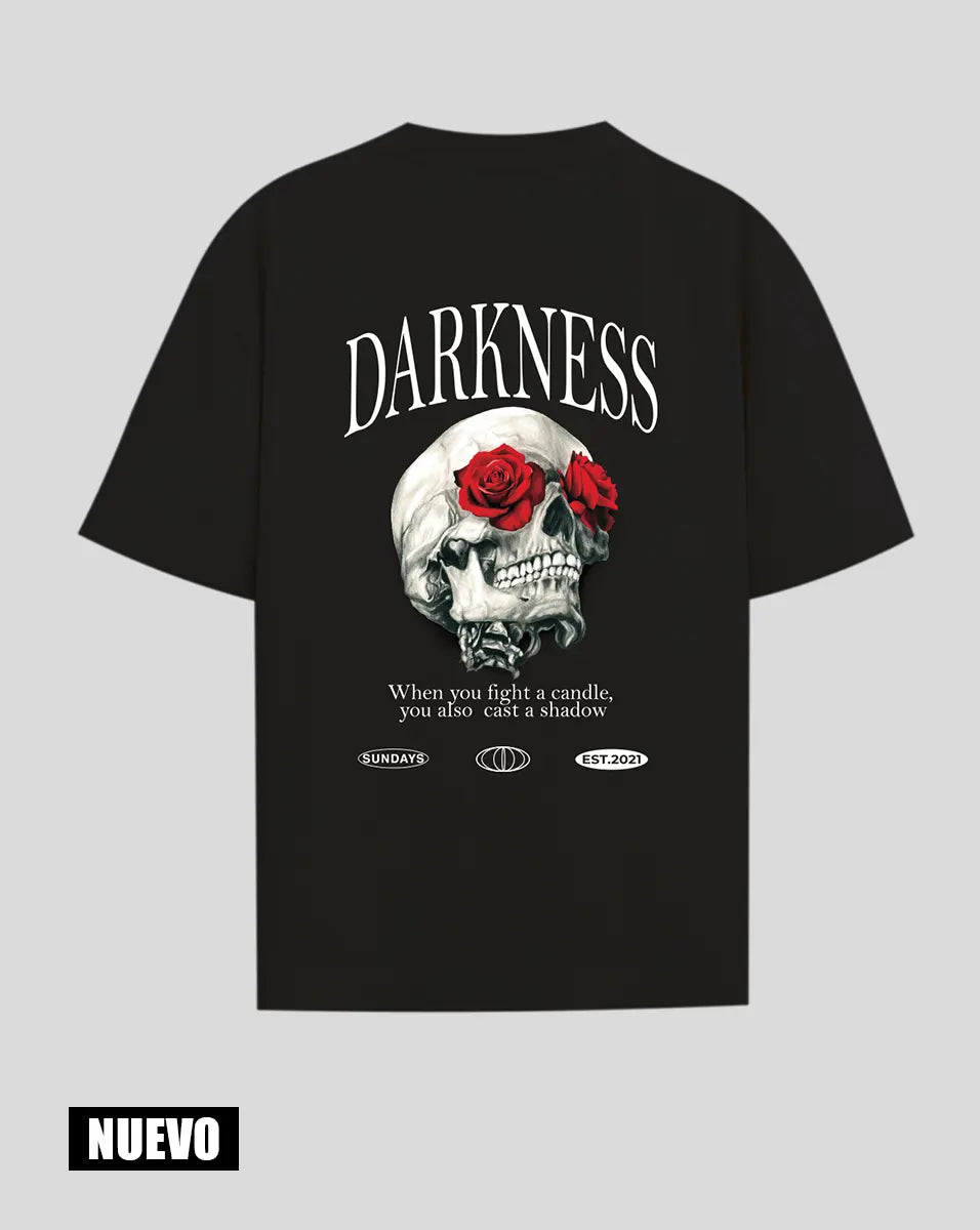 Camiseta Negra Darkness (UNISEX)