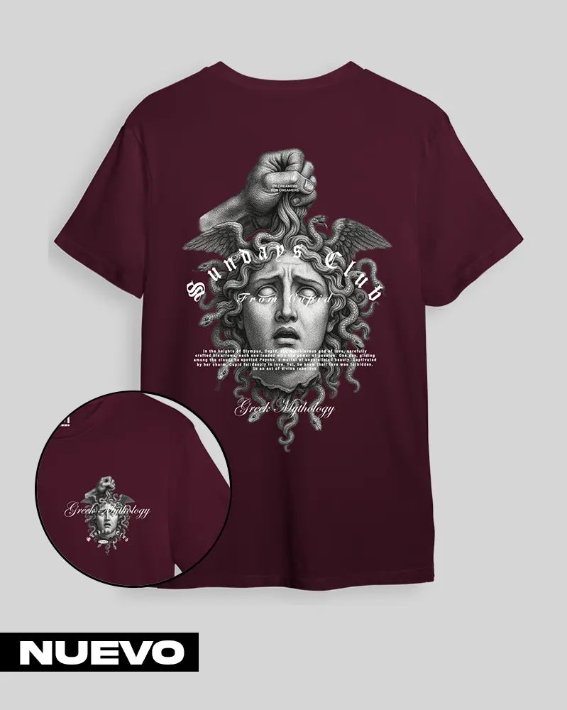 Camiseta Vino Medusa (UNISEX)