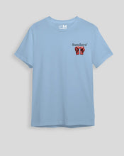 Cargar imagen en el visor de la galería, Camiseta celeste Box (UNISEX)
