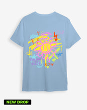 Cargar imagen en el visor de la galería, Camiseta Celeste Flower (UNISEX)
