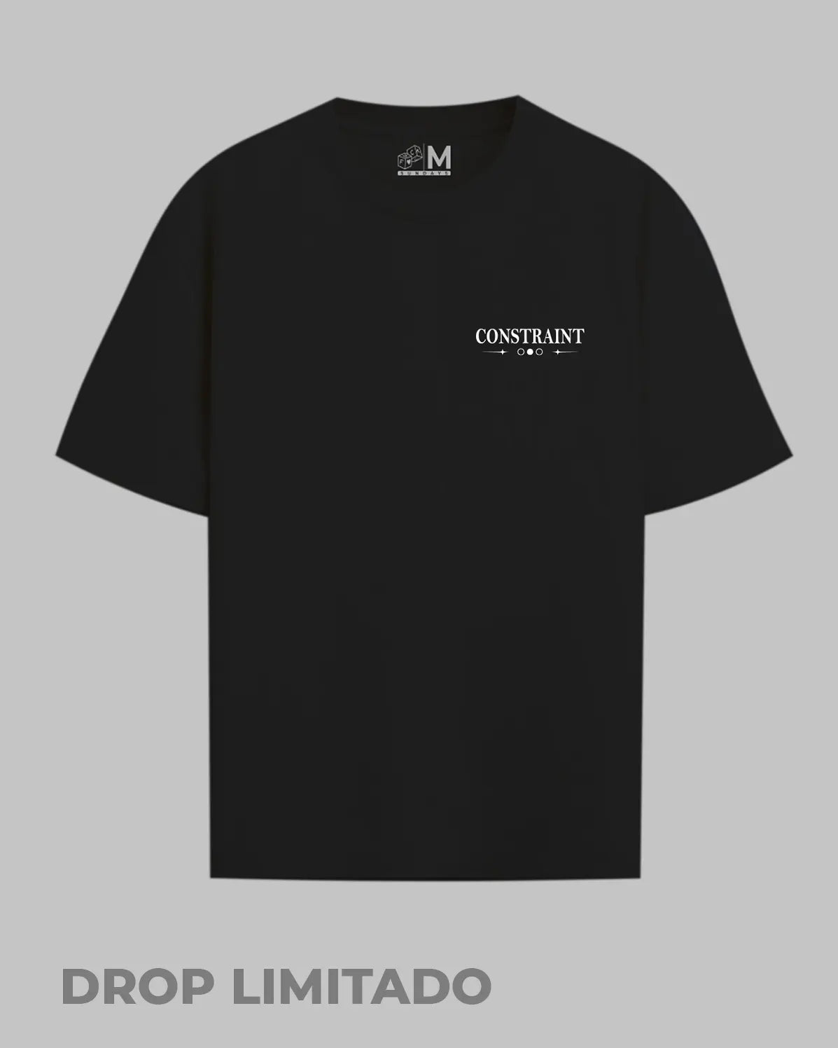 Camiseta Negra Constraint