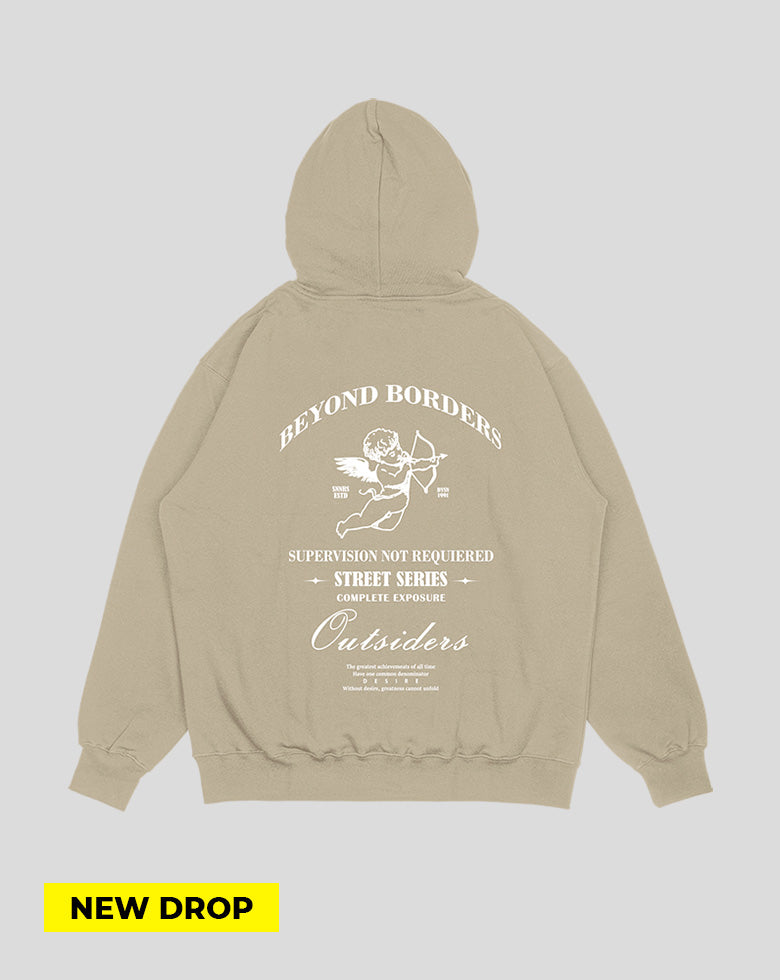 Hoodie Beige Cupido (UNISEX)