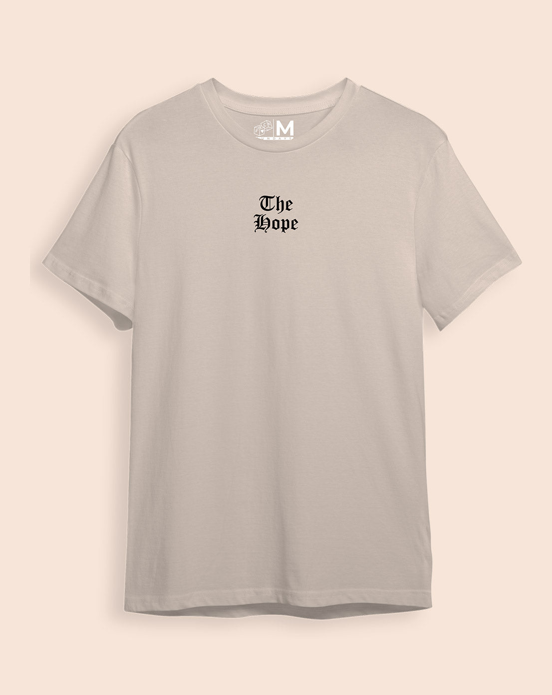 Camiseta beige the hope (UNISEX)