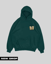 Cargar imagen en el visor de la galería, Hoodie verde botella Dados (UNISEX)
