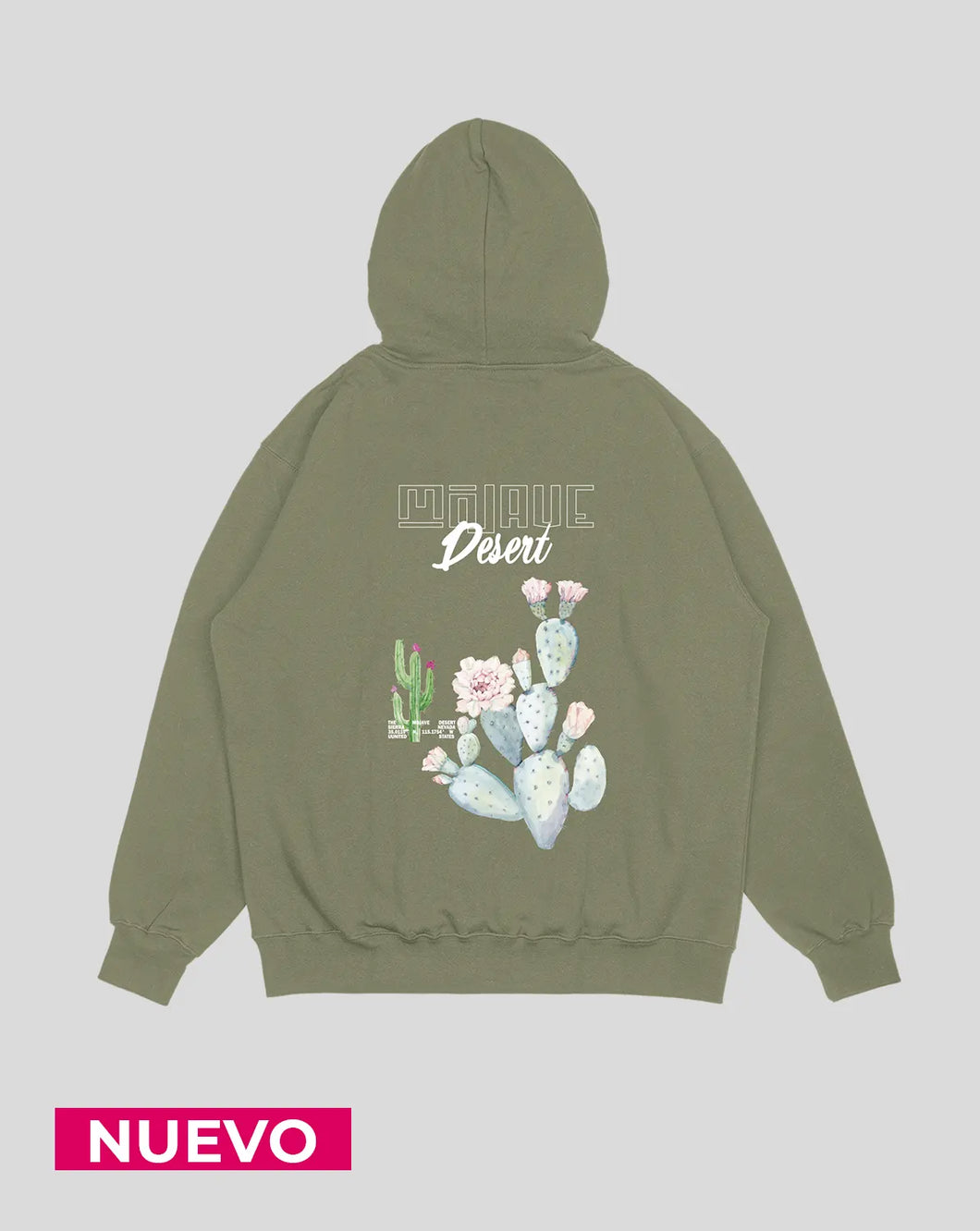 Hoodie Verde Oliva Desert (UNISEX)