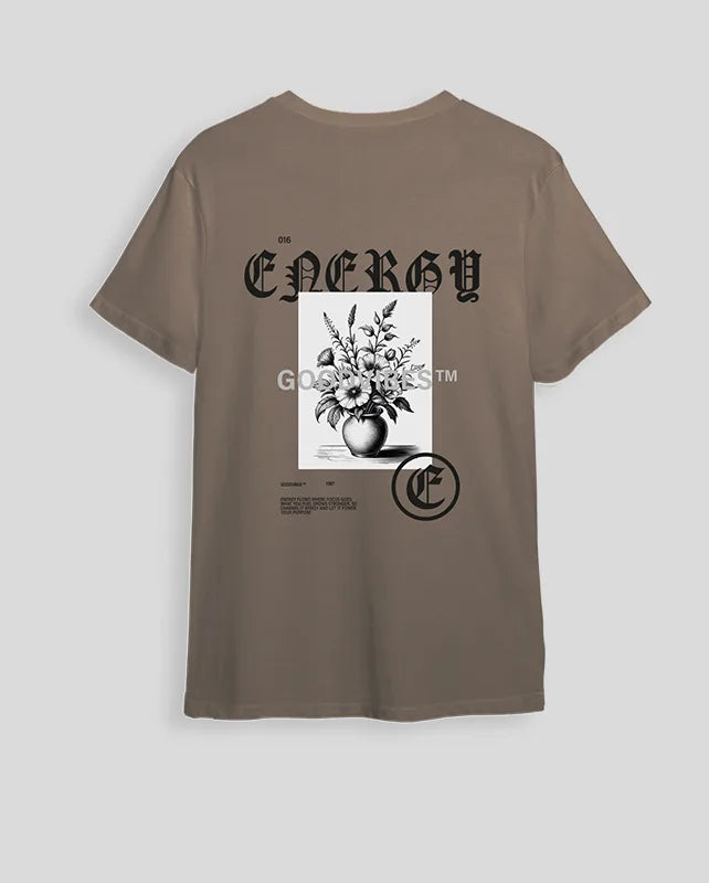Camiseta cafe claro Energy (UNISEX)
