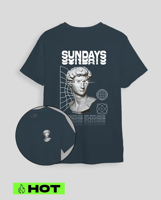 Camiseta azul aero Future (UNISEX)