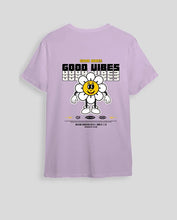 Cargar imagen en el visor de la galería, Camiseta lila good vibes(UNISEX)
