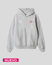 Cargar imagen en el visor de la galería, Hoodie Gris Jasp. Estatua (UNISEX)
