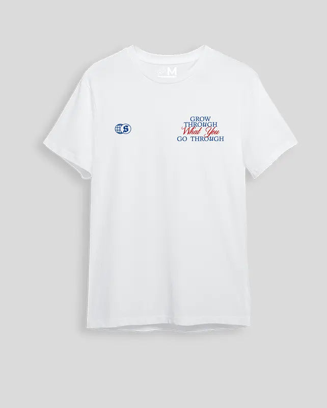 Camiseta blanca grow (UNISEX)