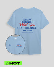 Cargar imagen en el visor de la galería, Camiseta celeste Grow (UNISEX)
