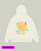 Cargar imagen en el visor de la galería, Hoodie Hueso Flower (UNISEX)
