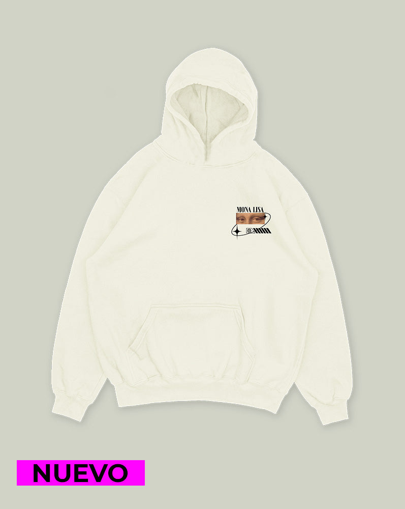 Hoodie Hueso Mona Lisa (UNISEX)