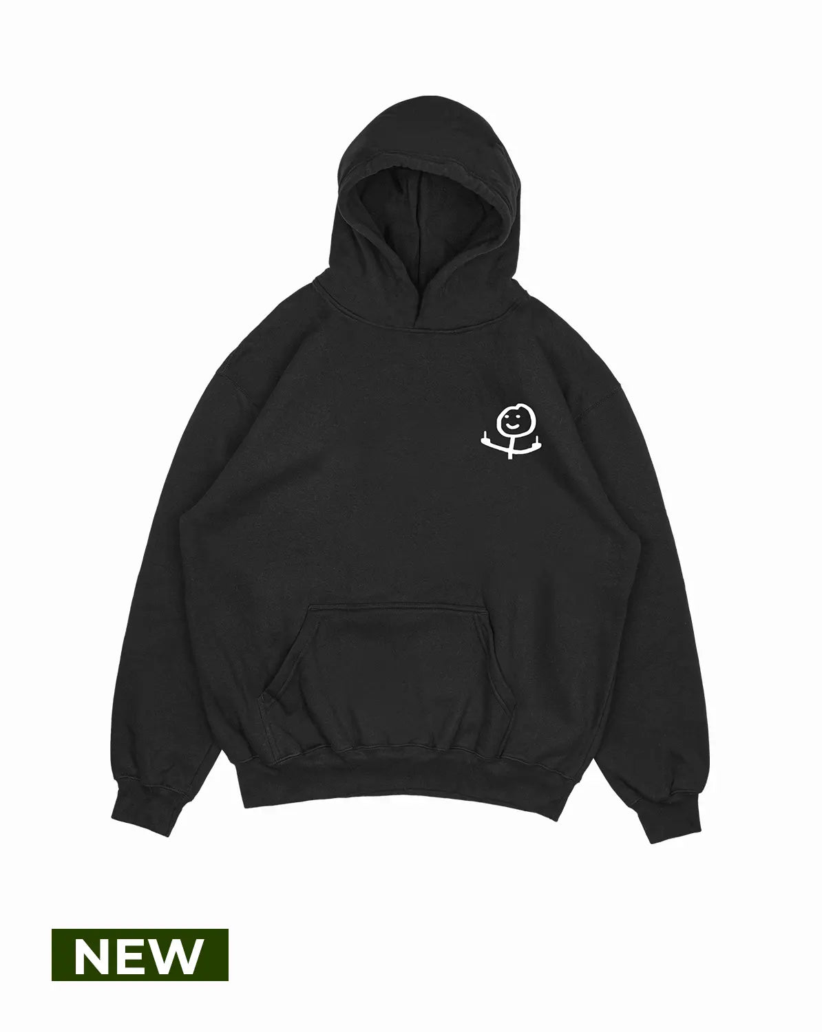 Hoodie Negro Boy (UNISEX)