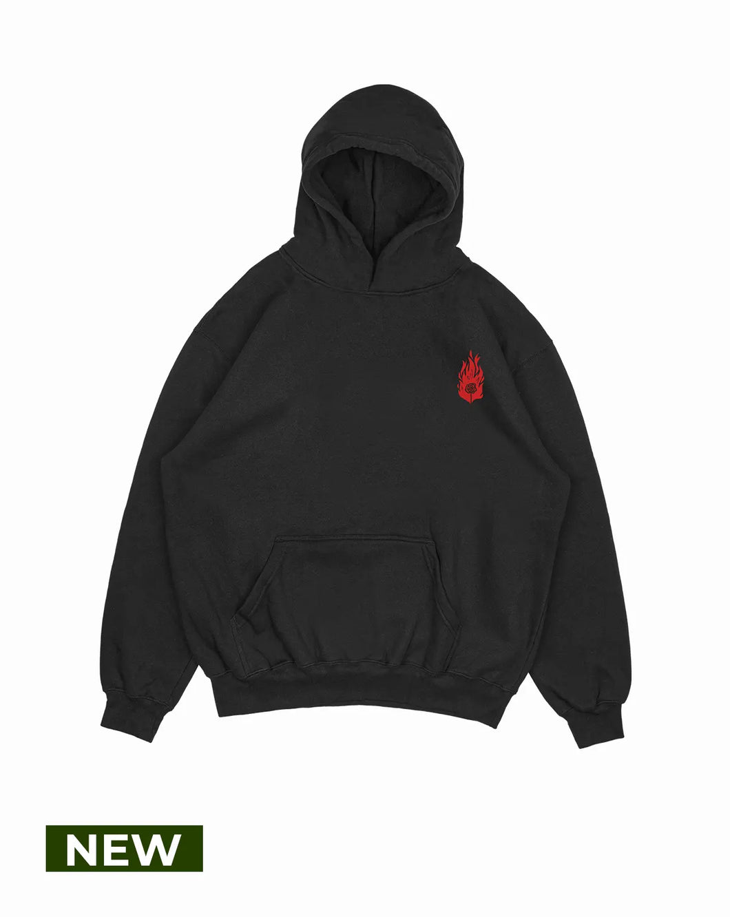 Hoodie Negro Onfire (UNISEX)