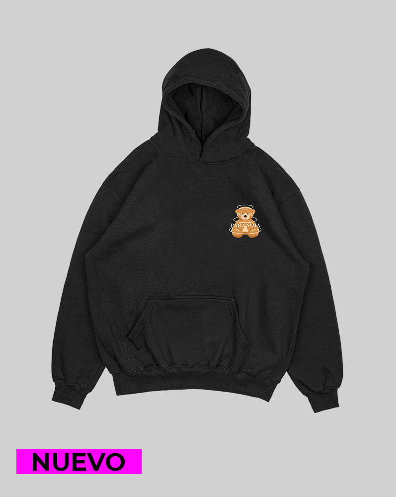 Hoodie Negro Paranoia (UNISEX)