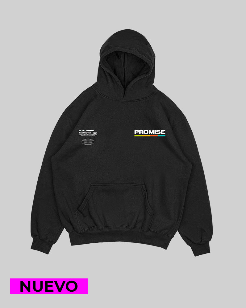 Hoodie Negro Promise (UNISEX)