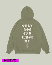 Cargar imagen en el visor de la galería, Hoodie Verde oliva Bendición (UNISEX)
