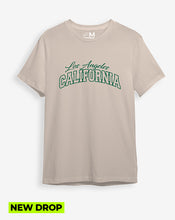 Cargar imagen en el visor de la galería, Camiseta beige California (UNISEX)
