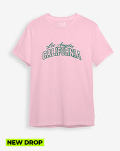 Cargar imagen en el visor de la galería, Camiseta rosa California  (UNISEX)
