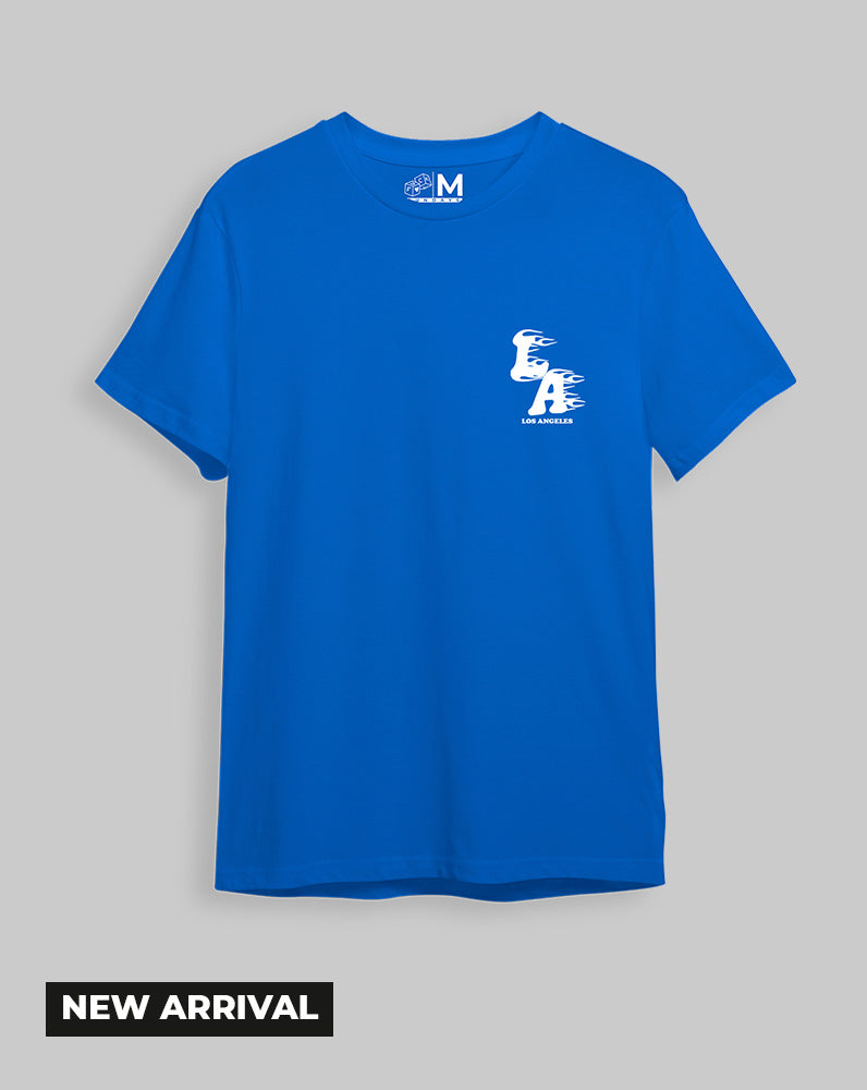 Camiseta Azul L.A (UNISEX)