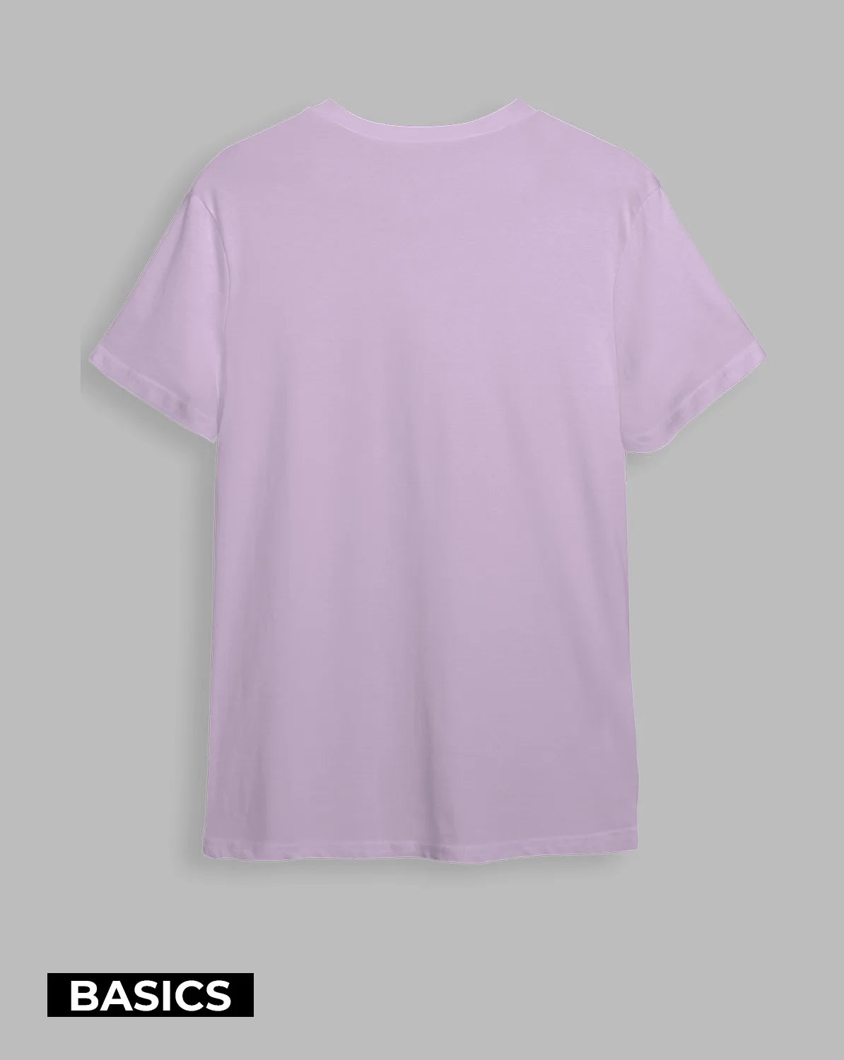 Camiseta básica Semi-oversize Lila (UNISEX)