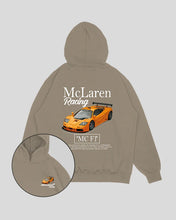 Cargar imagen en el visor de la galería, Hoodie Beige Mclaren f1 (UNISEX)
