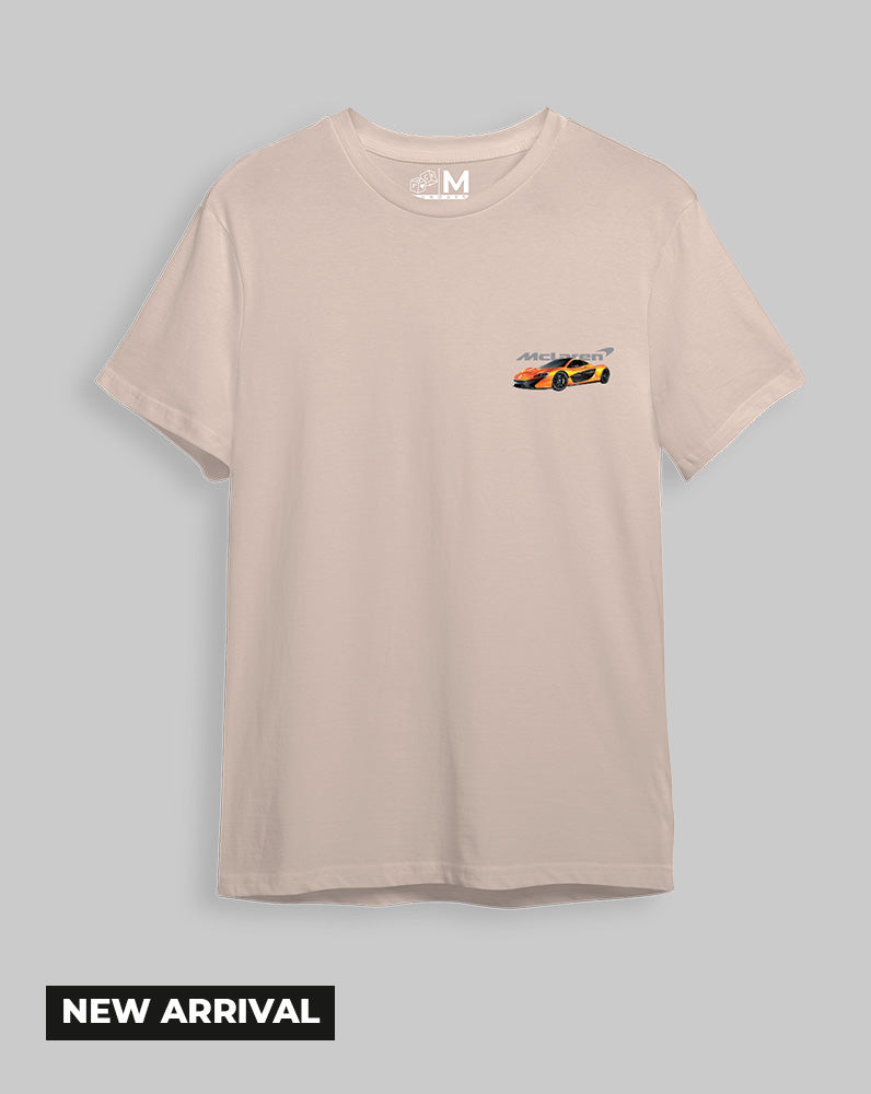 Camiseta Beige Mclaren (UNISEX)