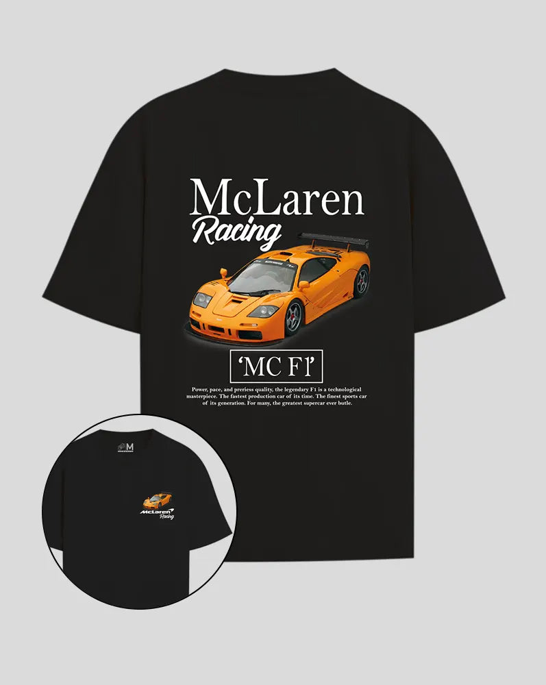 Camiseta Negra Mclaren f1 (UNISEX)