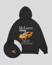 Cargar imagen en el visor de la galería, Hoodie Negro Mclaren f1 (UNISEX)
