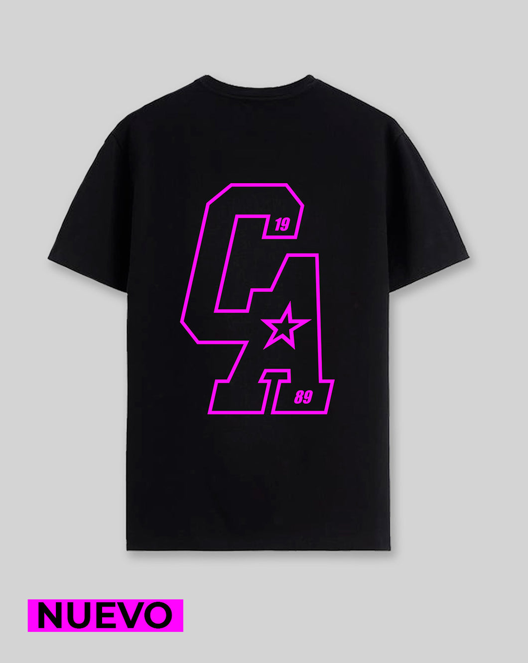 Camiseta Negra C.A (UNISEX)