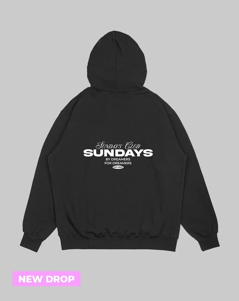 Hoodie Negro Club (UNISEX)