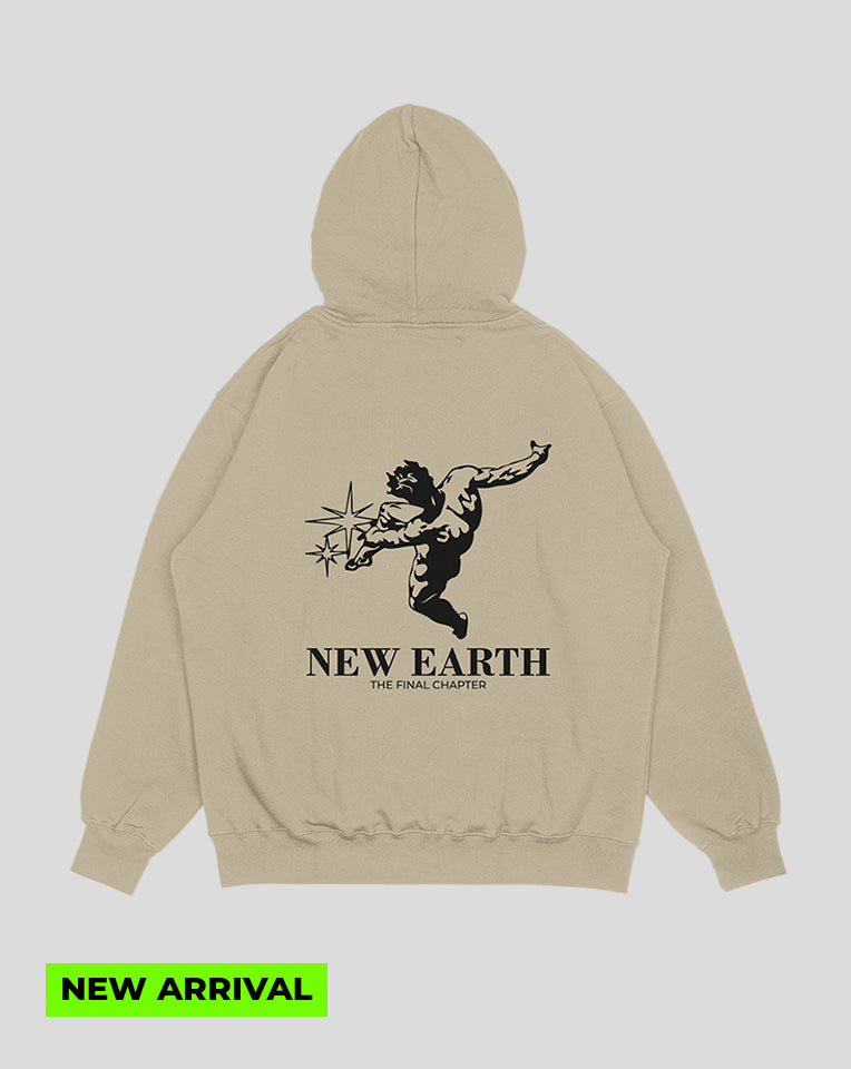 Hoodie Beige Icarus (UNISEX)