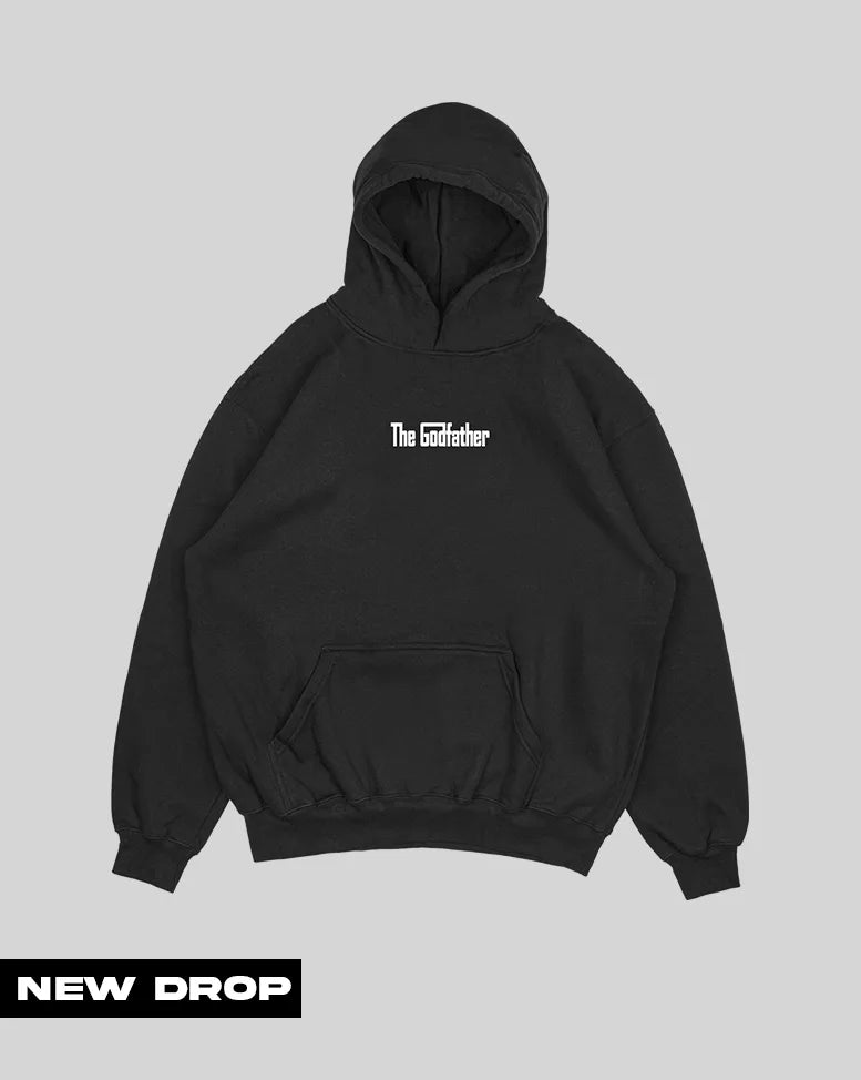 Hoodie negra Padrino (UNISEX)