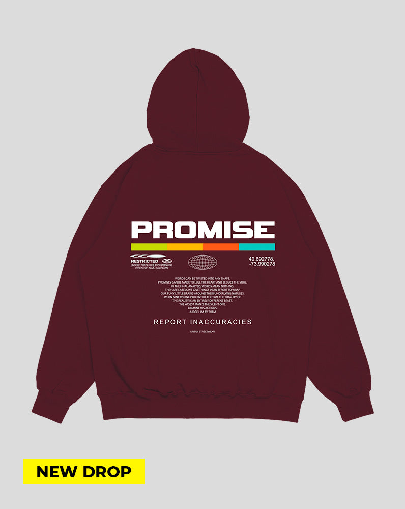 Hoodie Vino Promise (UNISEX)