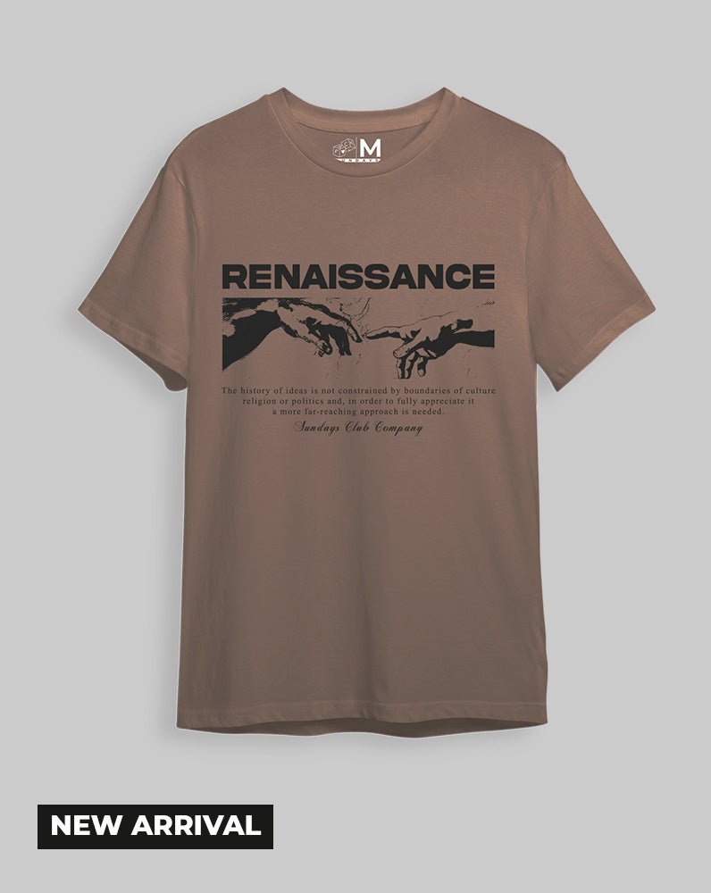 Camiseta Cafe claro Renacimiento  (UNISEX)