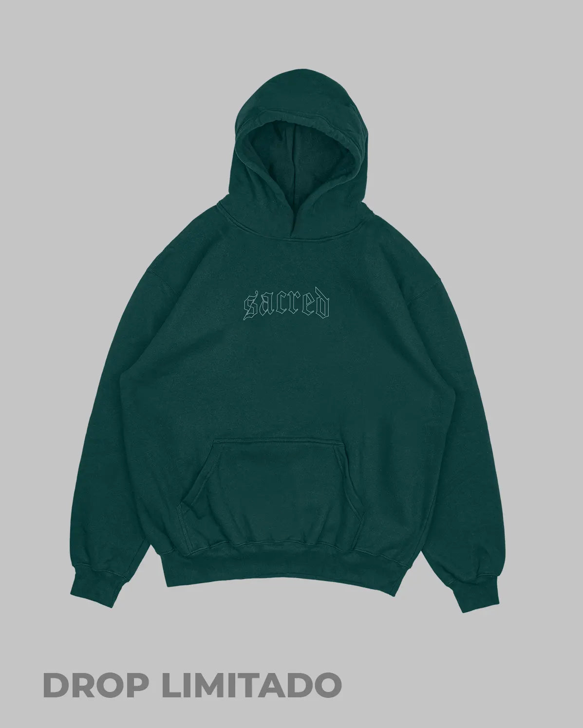 Hoodie Verde Botella Sacred (UNISEX)