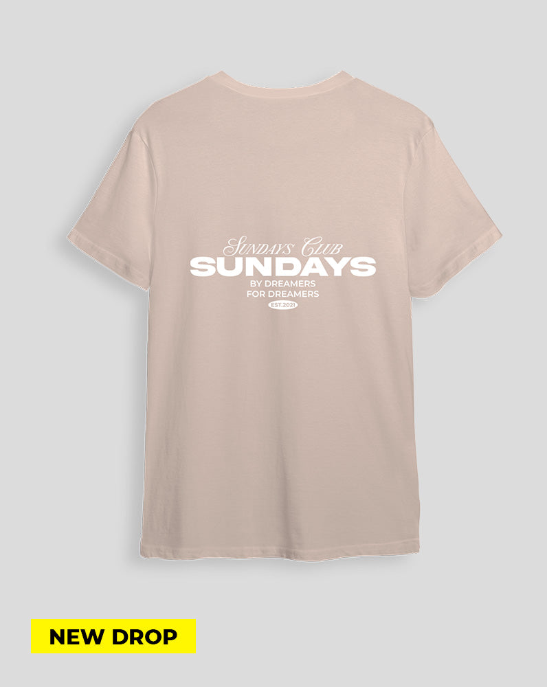 Camiseta Beige Club (UNISEX)