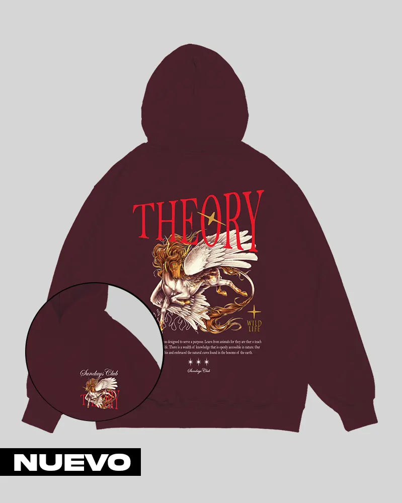 Hoodie Vino Theory  (UNISEX)