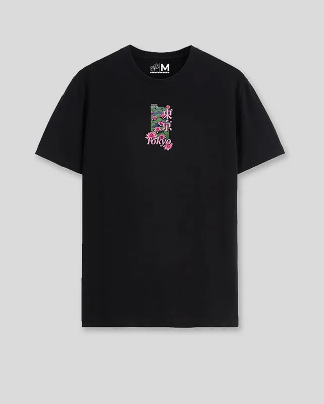 Camiseta negra tokyo (UNISEX)
