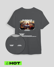 Cargar imagen en el visor de la galería, Camiseta gris piedra ultima cena (UNISEX)
