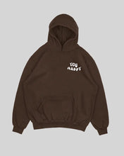 Cargar imagen en el visor de la galería, Sudadera café You Happy
