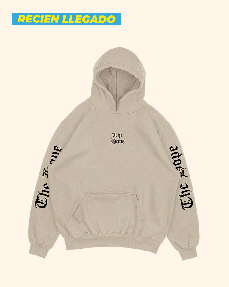 Hoodie beige the hope  (UNISEX)