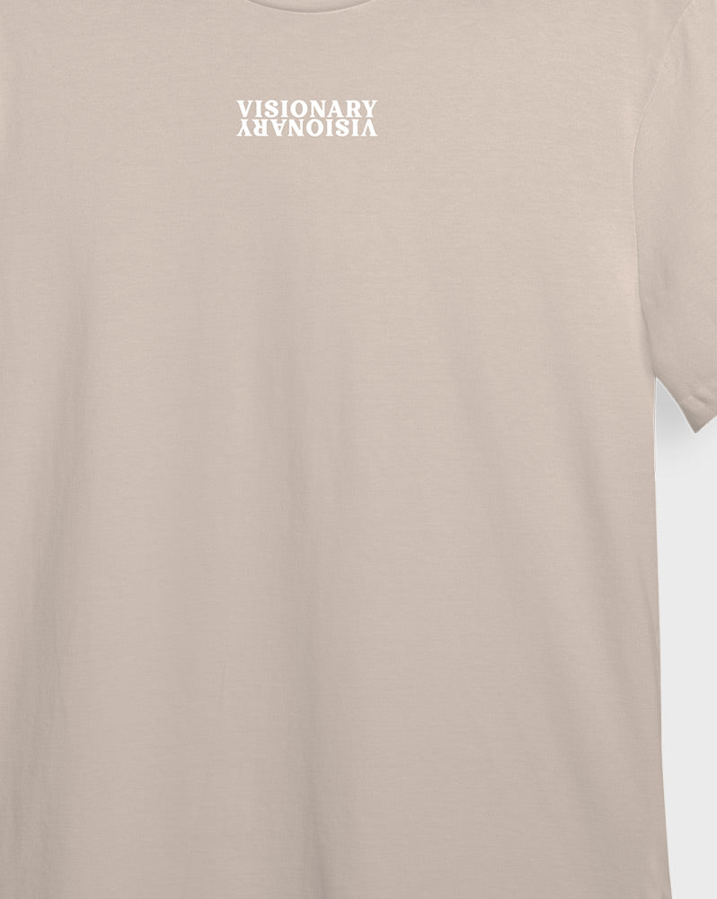 Camiseta beige visionary (UNISEX)