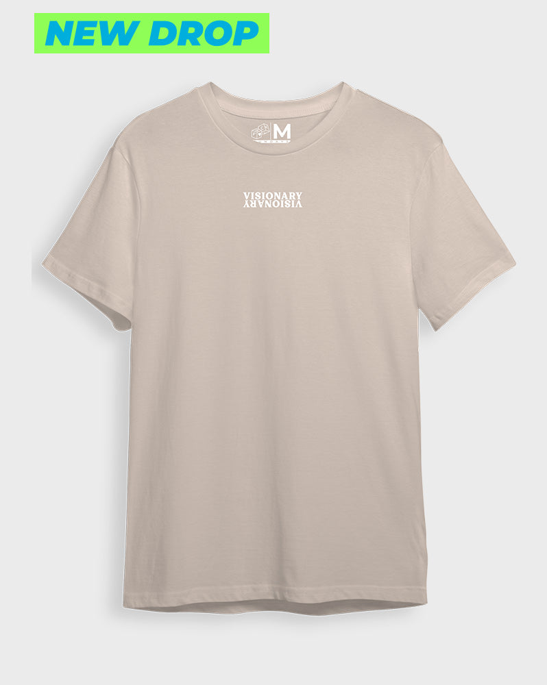 Camiseta beige visionary (UNISEX)