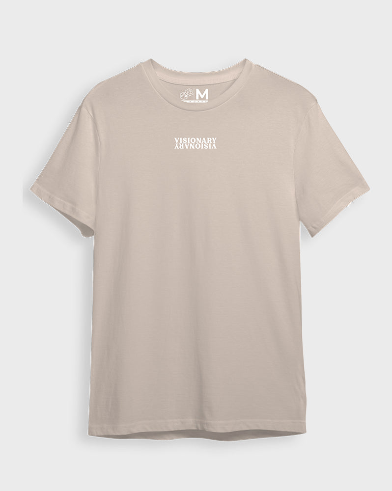 Camiseta beige visionary (UNISEX)